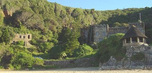 old Noetzie castles before demolition and renovation