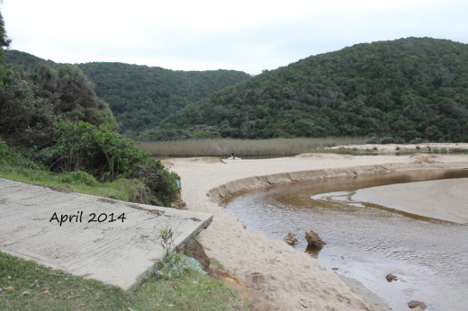 End of Old Wagon Rd